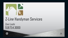 Logo for Z-Line Handyman Services
