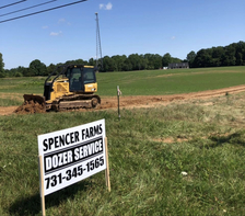 Logo for Spencer Farms Dozer Service