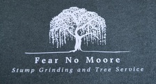 Logo for Fear No Moore Stump Grinding