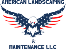 Logo for American Landscaping and Maintenance LLC