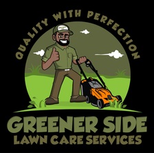 Logo for Greener Side Lawn Care Services, LLC