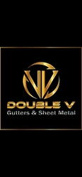 Double V Gutters & Sheet Metal logo