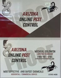 Arizona Online Pest Control logo