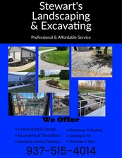 Logo for Stewart Landscaping and Excavation