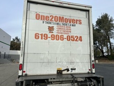 Logo for ONE20MOVERS LLC