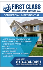 First Class Pressure Wash Services LLC logo