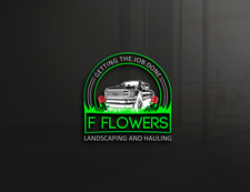 Logo for F. Flowers Landscaping & Hauling