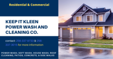 Logo for Keep it Kleen Powerwashing