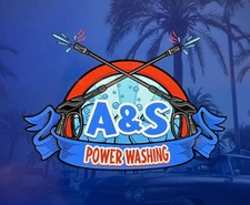 Logo for A&S Power Washing