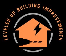 Logo for Leveled Up Building Improvements LLC