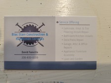 Logo for Black Starr Construction & Handyman Services