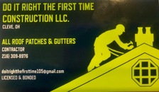 Logo for Do It Right the First Time Construction, LLC