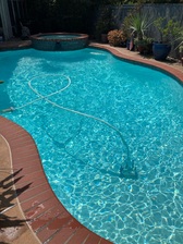 Logo for Justin's Pool Service-Unlicensed Contractor