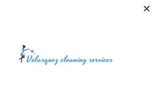 Logo for Velasquez’s cleaning service