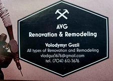 Logo for AVG Renovation and Remodeling