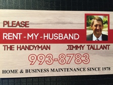 Logo for Please Rent My Husband The Handyman, LLC