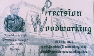 Precision Woodworking logo