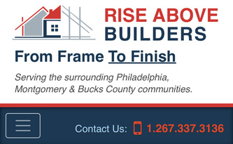 Rise Above Builders logo