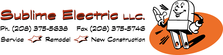 Sublime Electric, LLC logo