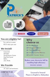 Patrick's Heating and Cooling LLC logo