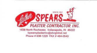 Luther Spears Plaster Contractor, Inc. logo