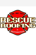 Logo for RESCUE ROOFING AND RESTORATION LLC