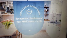 Logo for Shinny & Bright Cleaning Service