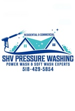 Logo for SHV Pressure Washing