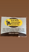 Logo for Woewoes Home Services