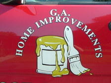 Logo for G. A. Home Improvements