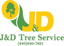 J&d tree service  logo
