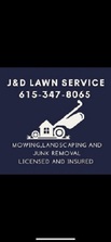 Logo for J&D Lawn Service