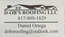 Logo for D-OB'S Roofing, LLC