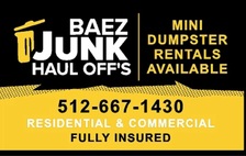 Logo for Baez Junk Haul Offs