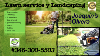 J's Olvera Lawn Service and Landscaping logo