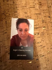 Logo for Angie's Cleaning Service