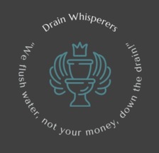 Logo for Drain Whisperers