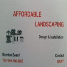 Logo for Affordable Landscaping