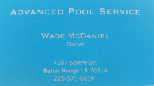 Advanced Pool Service, LLC logo