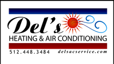 Del`s Heating and Air Conditioning logo