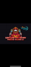 Logo for Surround and Drown Pressure Washing LLC