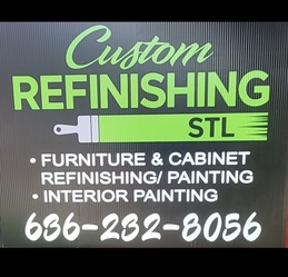 Custom Refinishing STL logo