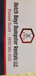 Dutch Boyz Dumpster Rentals logo