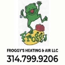 Logo for Froggy's Heating and Air, LLC
