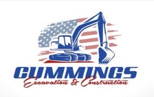 Logo for Cummings Excavation, and Construction