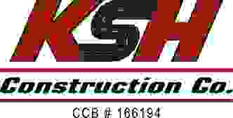 KSH Construction Company logo