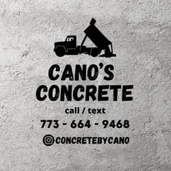 Cano's Concrete logo