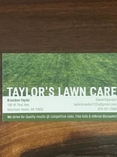 Avatar for Taylor’s lawn care