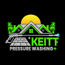 Logo for Keitt Pressure Washing+ LLC