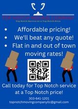 Logo for Top Notch Moving Company LLC